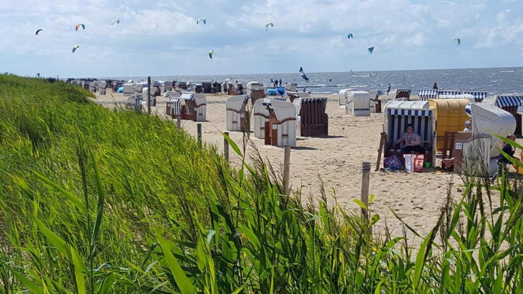 Haus Waldluft Whg. Eiche Lägenhet Cuxhaven Exteriör bild